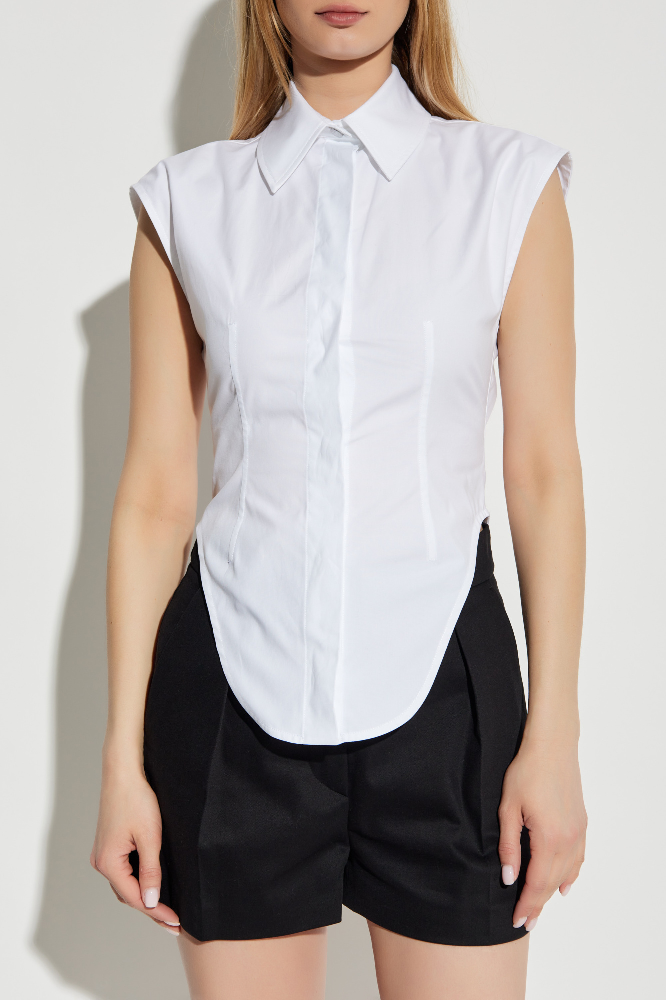 Tシャツ・カットソー SPORTMAX SS25 'Abano' shirt (2512111022600 003) CLOTHING SHIRT SPORTMAX ABANO 2512111022600003